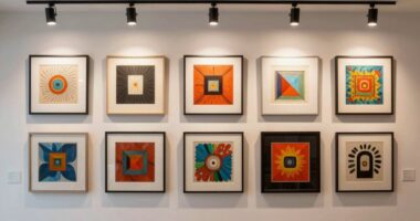 top led picture light list