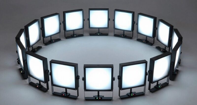 top led video light kits