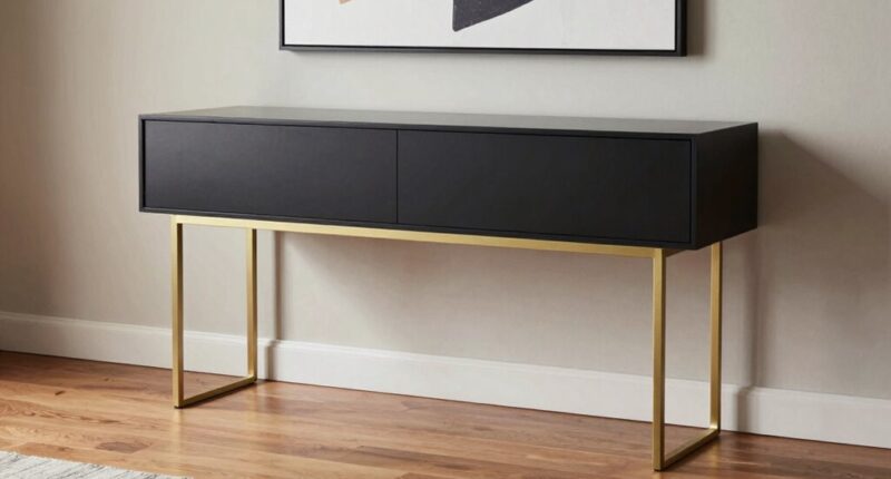 top modern console tables