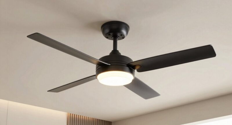 top modern fan lighting