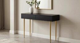 top narrow console tables