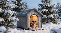 top outdoor heated dog houses