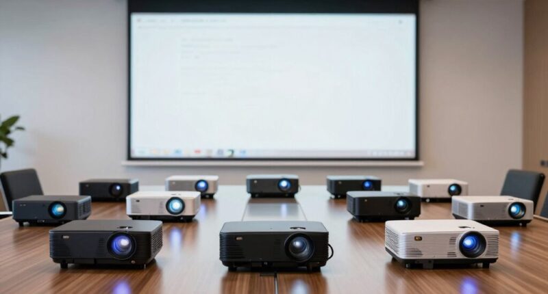 top portable business projectors