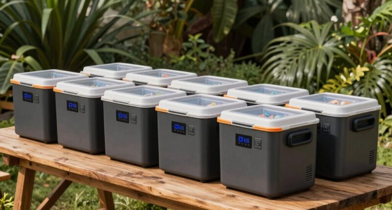 top portable camping fridge freezers