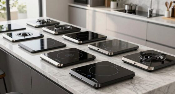 top portable double induction cooktops