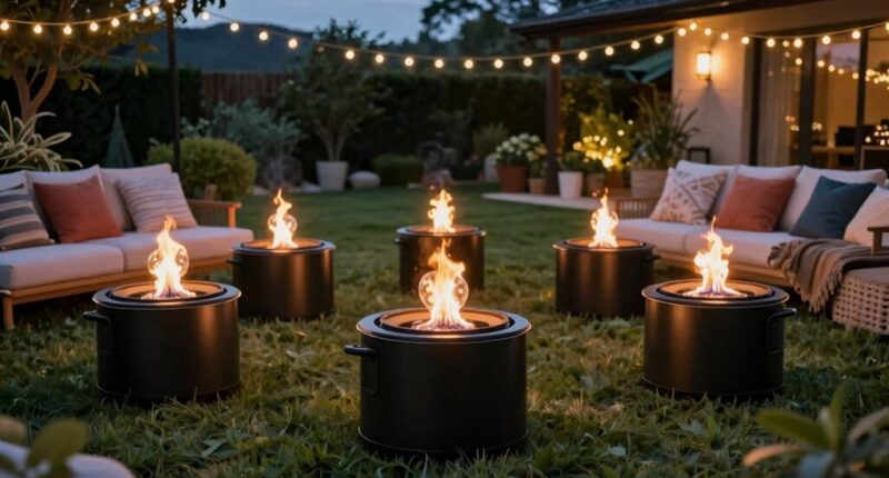 top portable propane fire pits