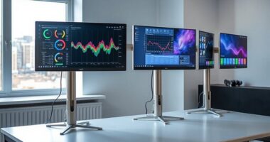 top quad monitor stand options