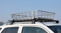 top steel rooftop cargo baskets