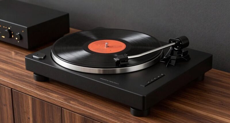 top turntables with preamp