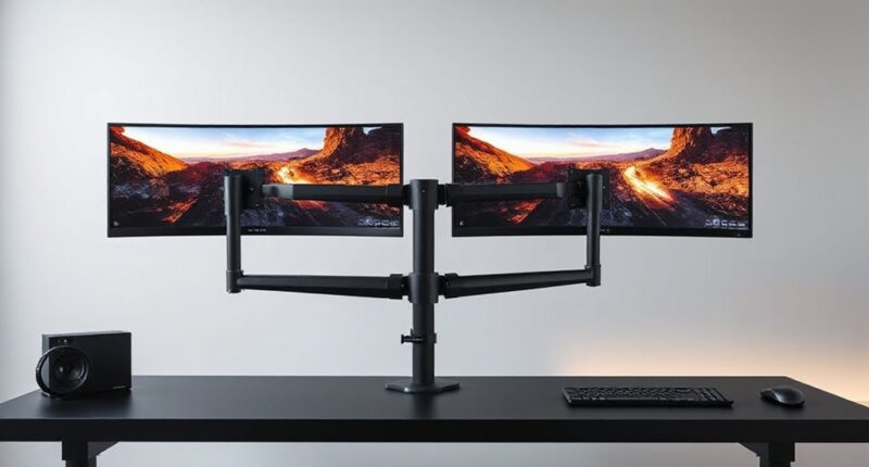 top ultrawide monitor arms