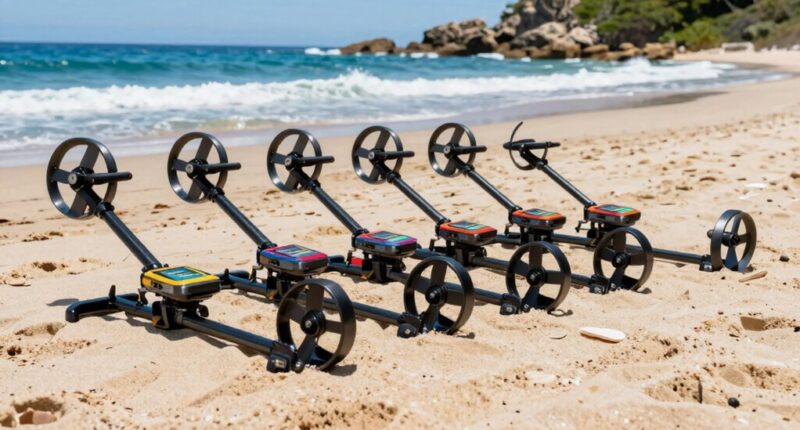 top waterproof metal detectors