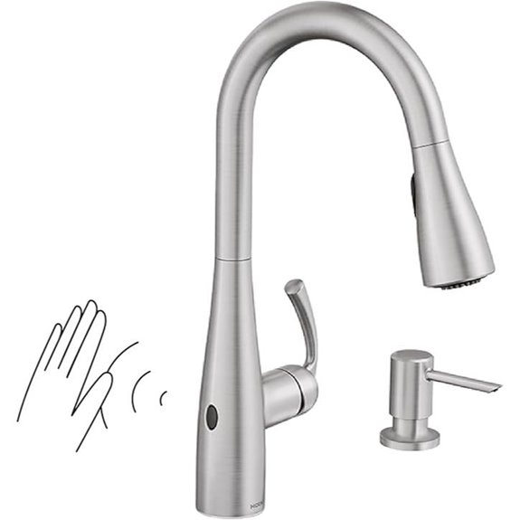 Moen Essie Touchless Kitchen Faucet with Pulldown