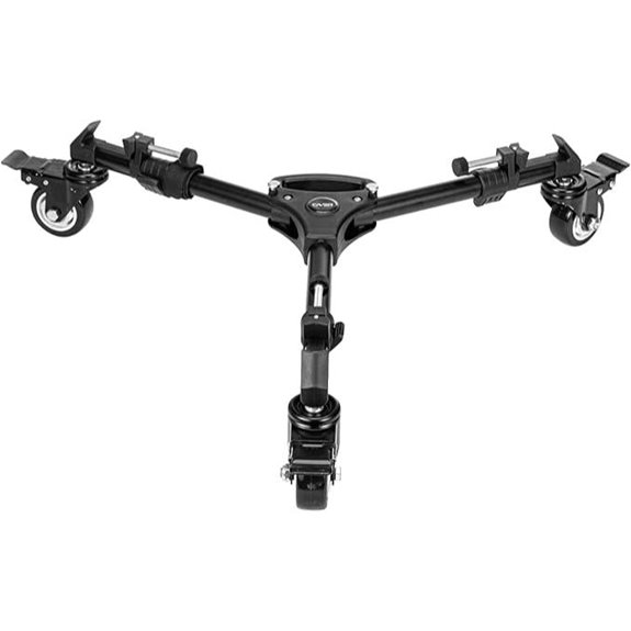 Cayer TD03 Tripod Dolly with Large Wheels