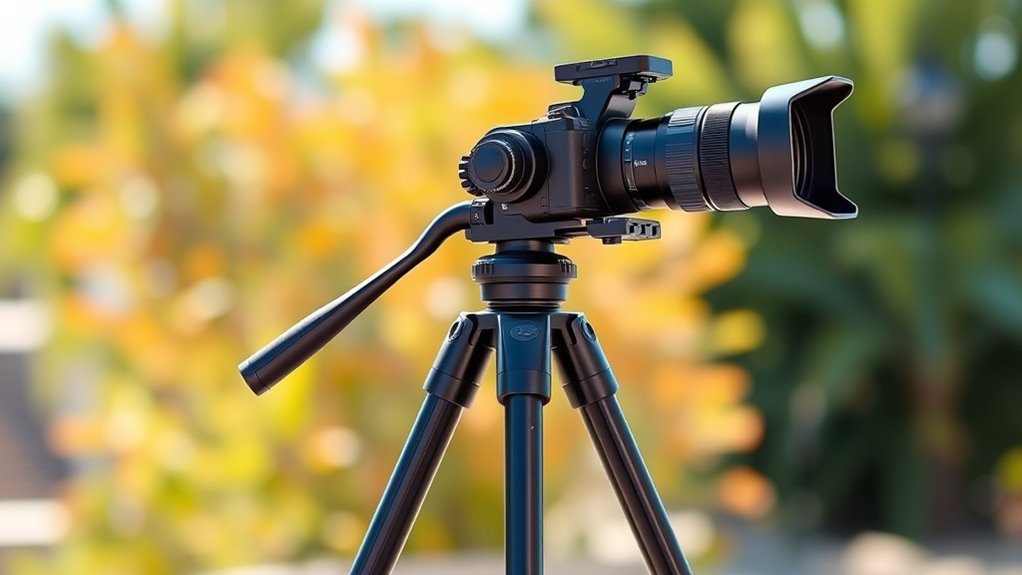 tripod features for filming