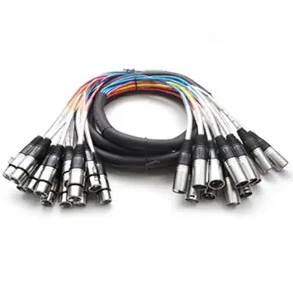 Seismic Audio 12-Channel XLR Snake Cable 10ft