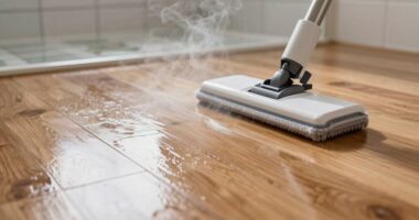 unsafe steam floor cleaning