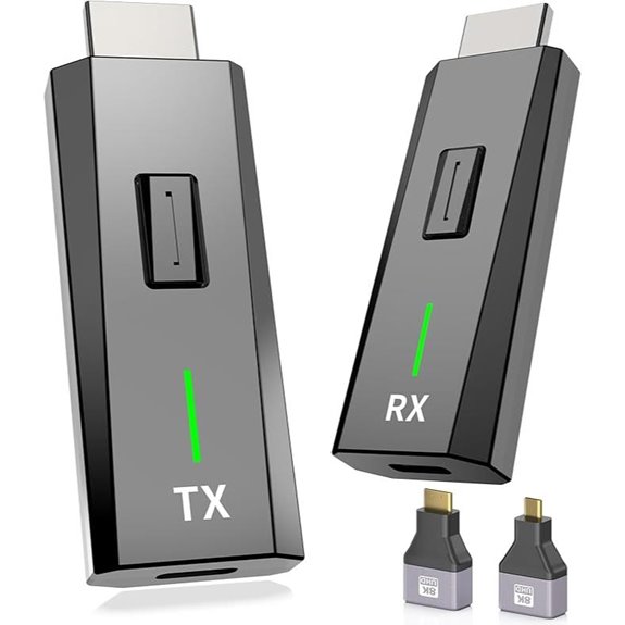 Wireless HDMI Transmitter & Receiver Kit (Upgraded 2026)