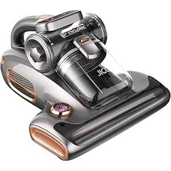 JIGOO T600 Bed Vacuum with UV-C and HEPA