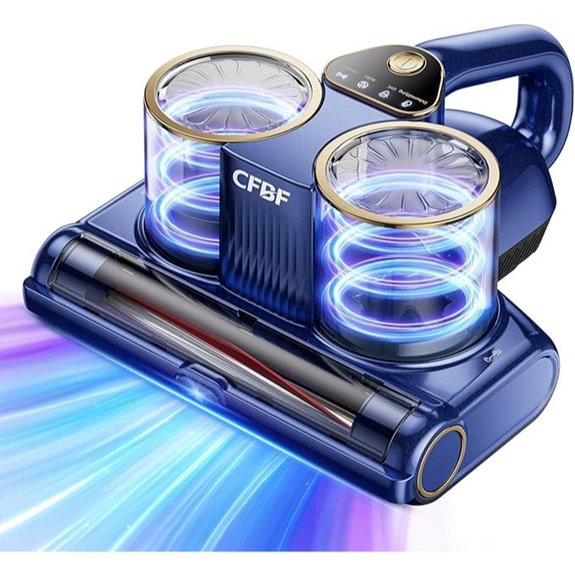 Powerful Mattress Vacuum with UV-C and UV Light