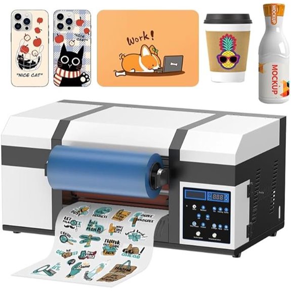 A3 L805 UV DTF Printer with Rotary Varnish