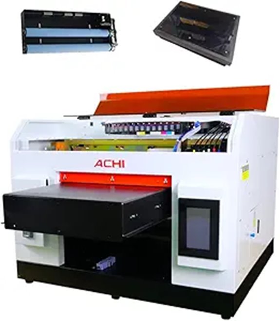 A3 UV Flatbed Printer with Rotary Axis for Various Materials