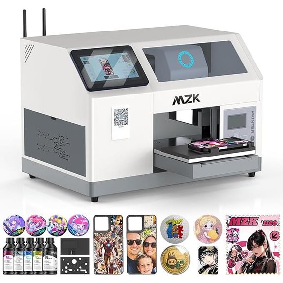 MZK A5 XP600 UV Printer DIY Kit with QR Code