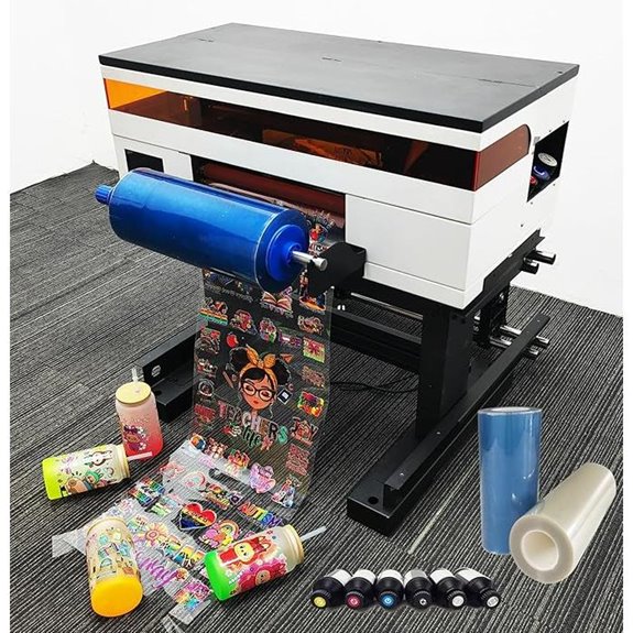 A3 UV Printer with DX7 Head & Roll-to-Roll Printing
