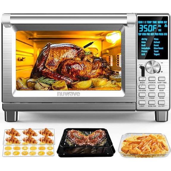 Nuwave Bravo Air Fryer Toaster Oven (12-in-1 XL)
