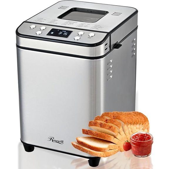 Rosewill 25-in-1 Bread Maker with Delay Timer
