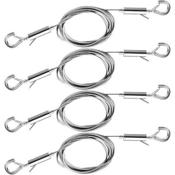 Multi-Purpose Adjustable Stainless Steel Hanging Wire Kit