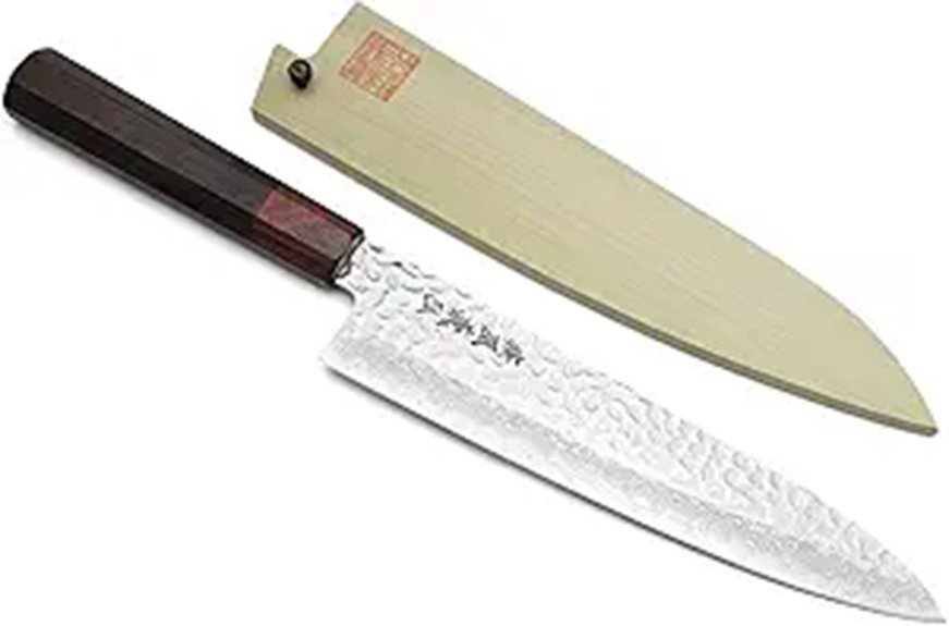 Yoshihiro VG10 Damascus Gyuto Chef Knife (8.25)
