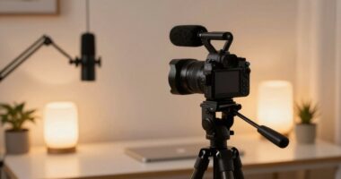 vlogging setup audio autofocus