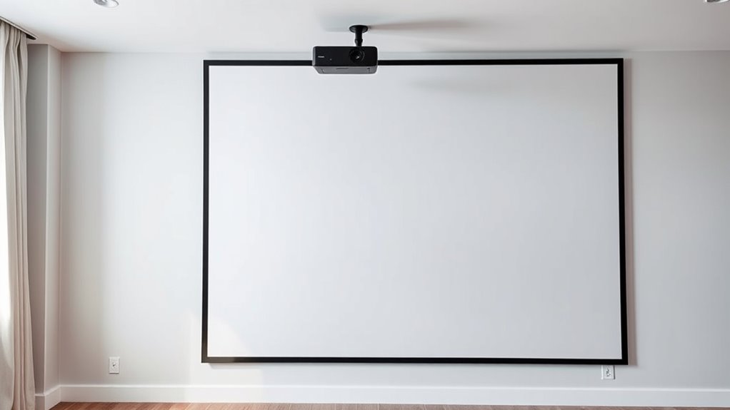 wall prep for optimal projection