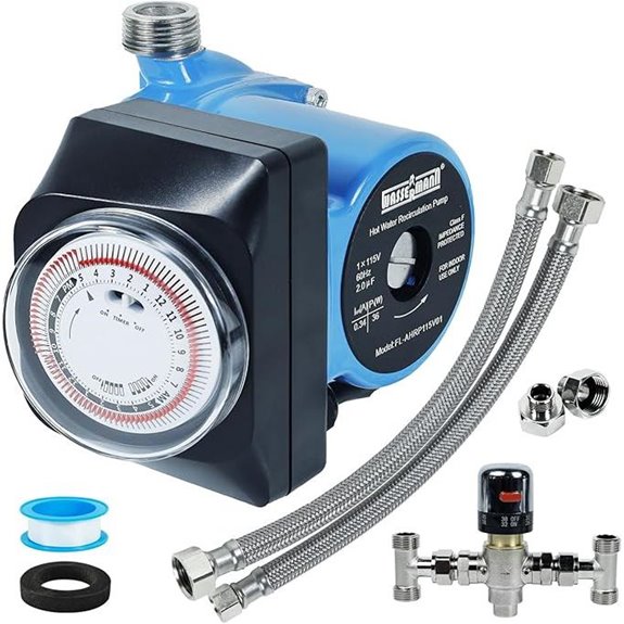 Wassermann Hot Water Recirculating Pump Kit