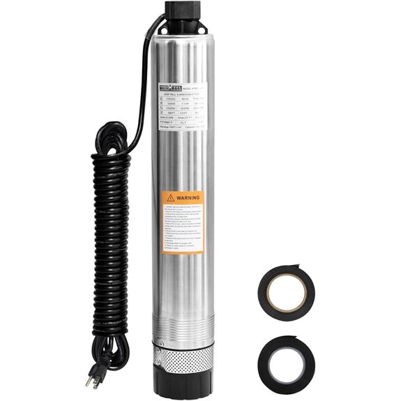 WASSERMANN 4 Submersible Pump with 33FT Cable