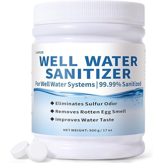Lunza Well Water Sanitizer Kit for Clean Water