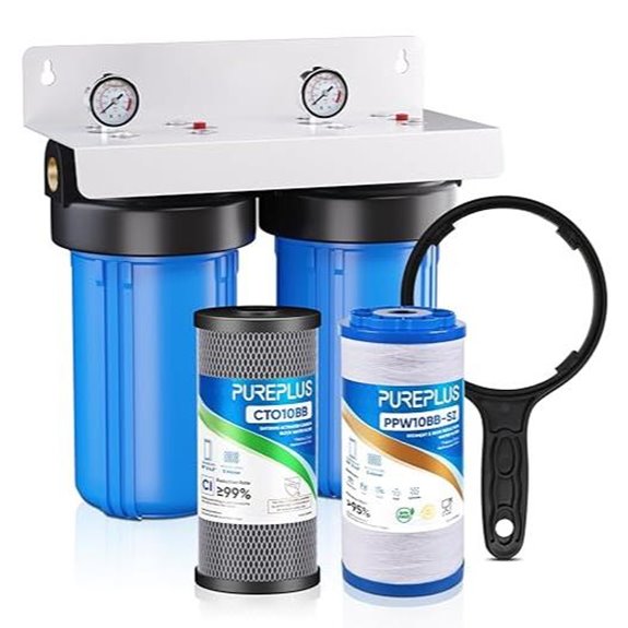 PUREPLUS 2-Stage Whole House Water Filtration System