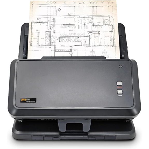 Plustek Wide-Format Duplex Document Scanner (S30)