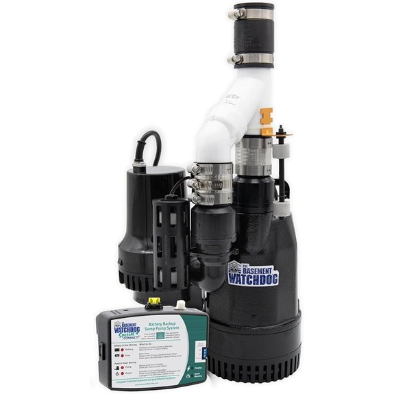 Basement Watchdog Big Combo WiFi Sump Pump System