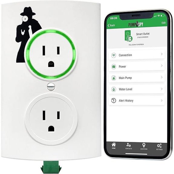 PumpSpy WiFi Sump Pump Monitor with Alerts and App