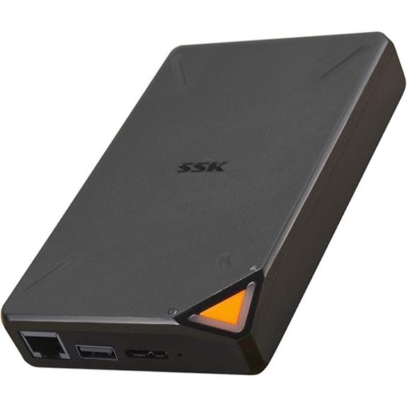 Wireless 1TB External NAS Hard Drive with WiFi