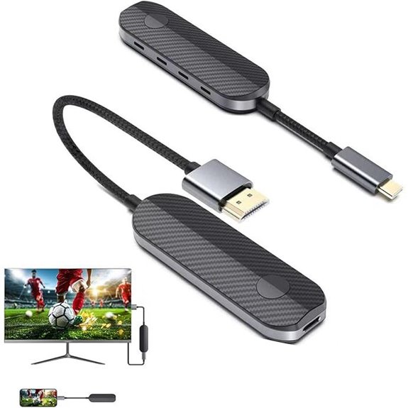 Wireless HDMI Transmitter & Receiver Kit for 4K Streaming