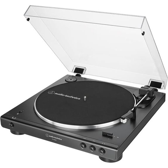 Audio-Technica AT-LP60XBT-BK Wireless Belt-Drive Turntable