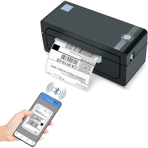 JADENS Wireless Bluetooth 4x6 Shipping Label Printer