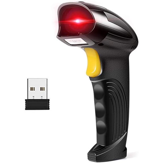Wireless Barcode Scanner for Library and Inventory