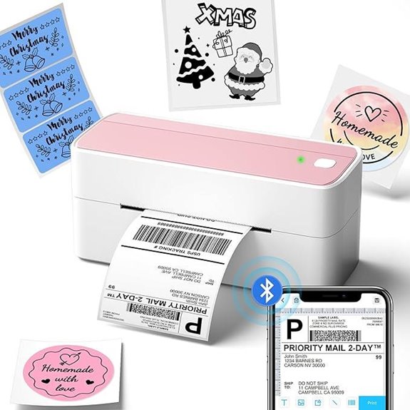 Phomemo Bluetooth Thermal Label Printer for Shipping