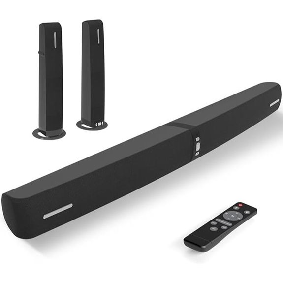 Bluetooth Soundbar with Multiple Connectivity Options