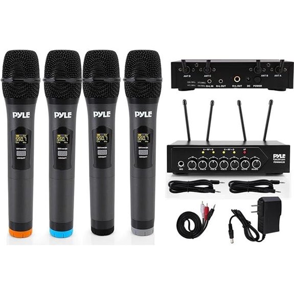 Pyle Wireless UHF Dual Microphone System