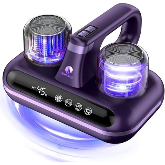 Cordless Mattress Vacuum Cleaner with UV-C & Ultrasonic