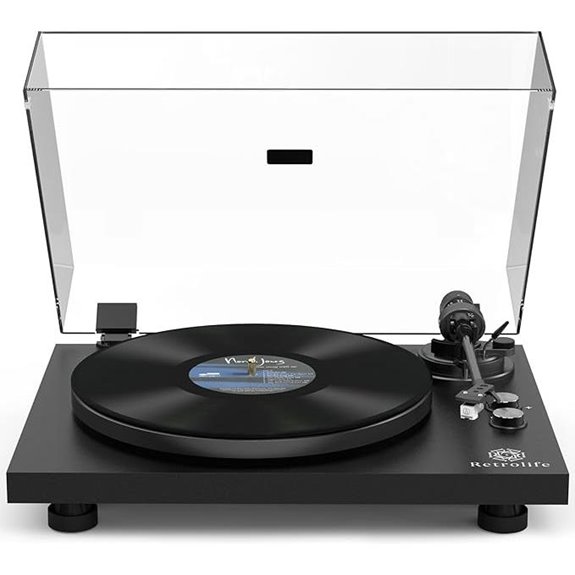 Wireless Vinyl Record Player with Carbon Fiber Tonearm